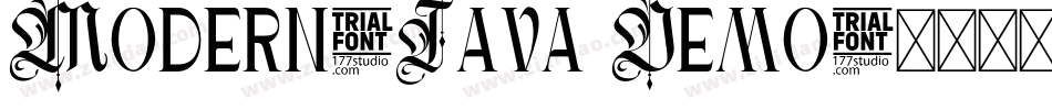 Modern-Java Demo字体转换